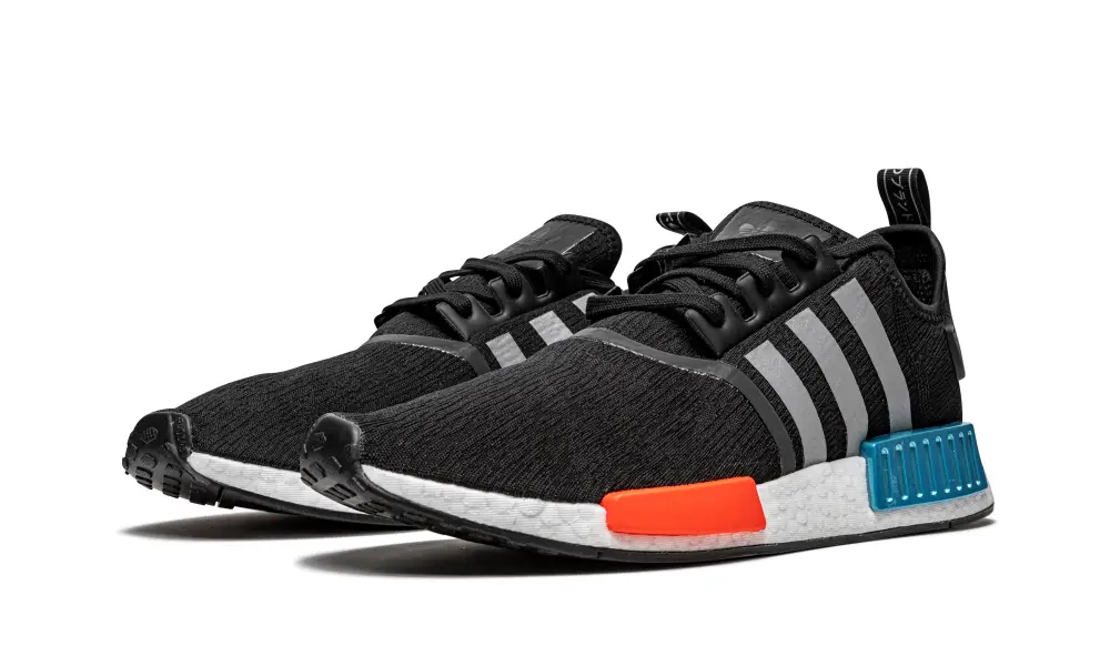 Adidas NMD NMD_R1 'Black   Silver   Solar Red' 