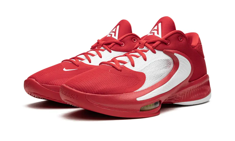 Nike Basketball Zoom Freak 4 TB 'University Red White' 