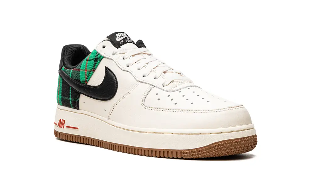 Nike Lifestyle Air Force 1 Low '07 LX 'Plaid Pale Ivory Stadium Green'