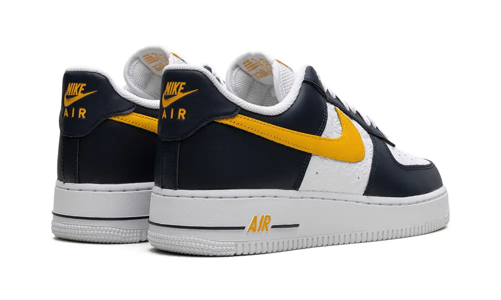 Nike Lifestyle Air Force 1 Low EMB 'Dark Obsidian'