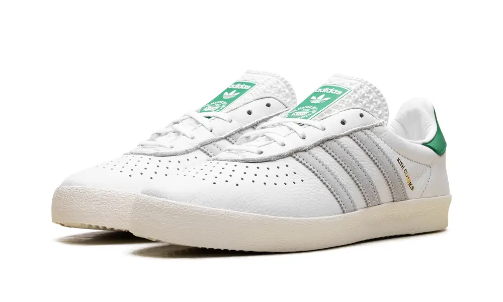 More Adidas Shoes AS350 'Kith Classics White Green'