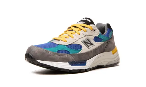 New Balance 992 992 'Grey   Blue   Teal   Yellow' 