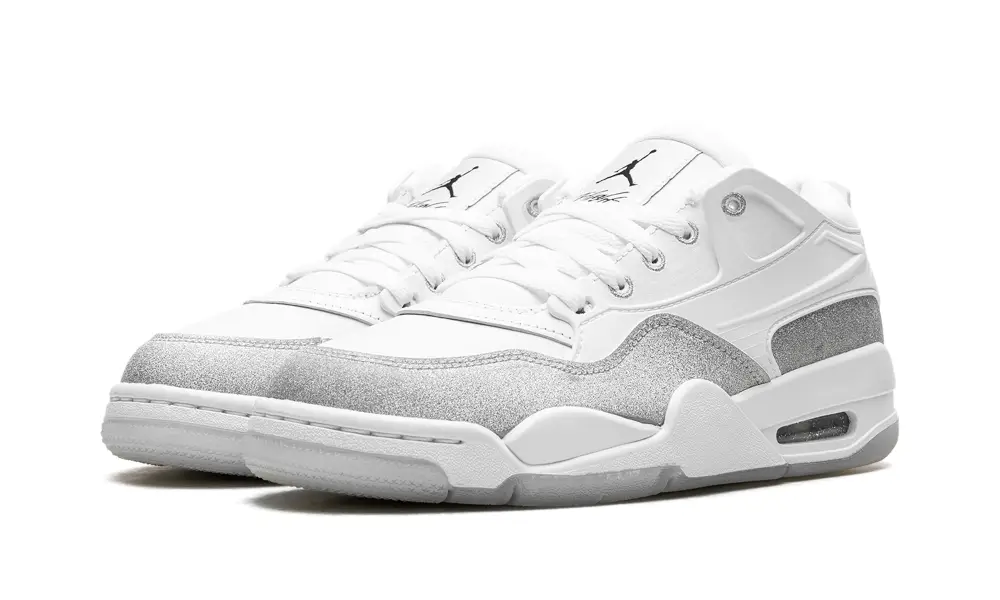 Air Jordan 4 Air Jordan 4 RM WMNS 'White Metallic Silver' 