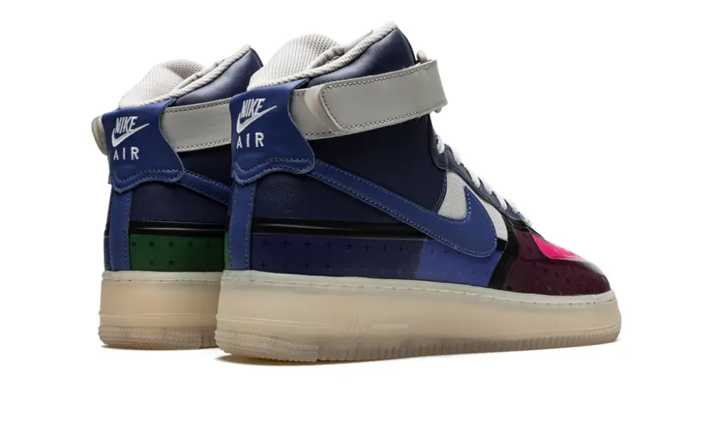 Nike Lifestyle Air Force 1 High '07 Premium 'Thunder Blue Pink Prime' 