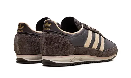 More Adidas Shoes SL 72 OG WMNS 'Charcoal Crystal Sand Brown' 