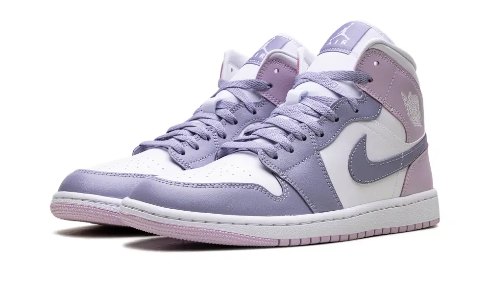 Air Jordan 1 Jordan 1 Mid WMNS 'Indigo Haze Doll White' 