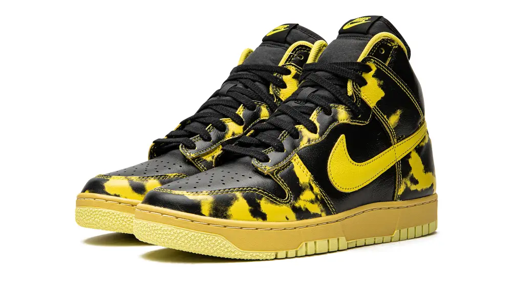 Nike Dunk Dunk High 1985 'Yellow Acid Wash'