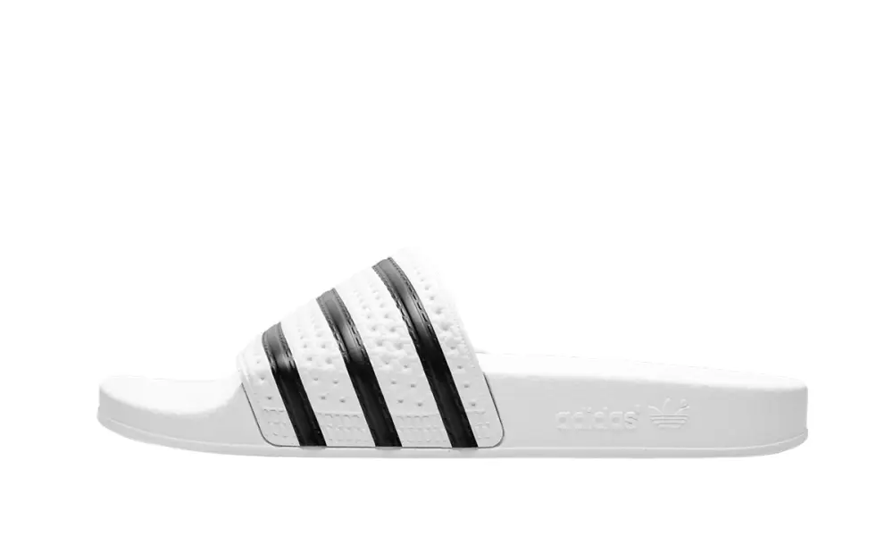 More Adidas Shoes Adilette Slide 'White' 