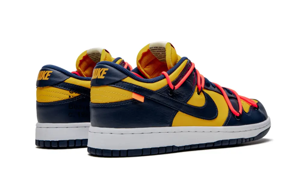 Nike Dunk Dunk Low 'Off-White - University Gold'