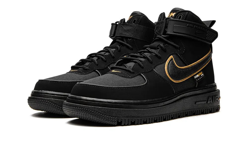 Nike Lifestyle Air Force 1 Boot Cordura 'Black Gold' 