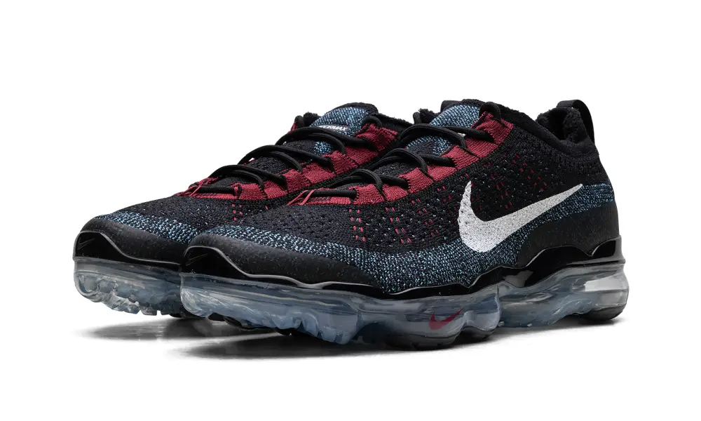 Nike Lifestyle Air VaporMax 2023 Flyknit 'Black Red Universtiy Blue' 