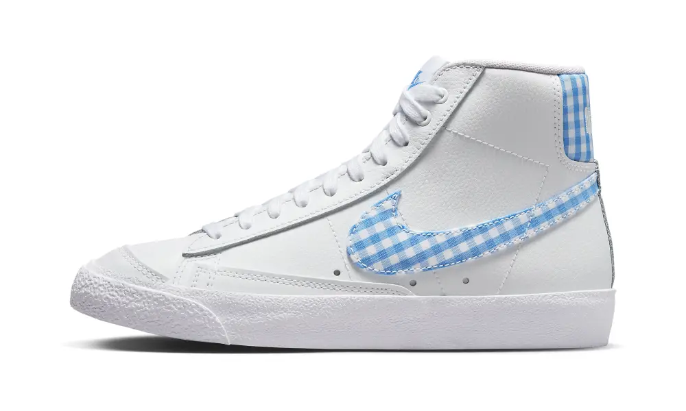 Nike Lifestyle Blazer MID '77 EWT WMNS 'BLUE GINGHAM' 