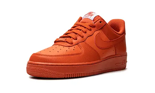 Nike Lifestyle AIR FORCE 1 '07 MNS WMNS 'Triple Orange'