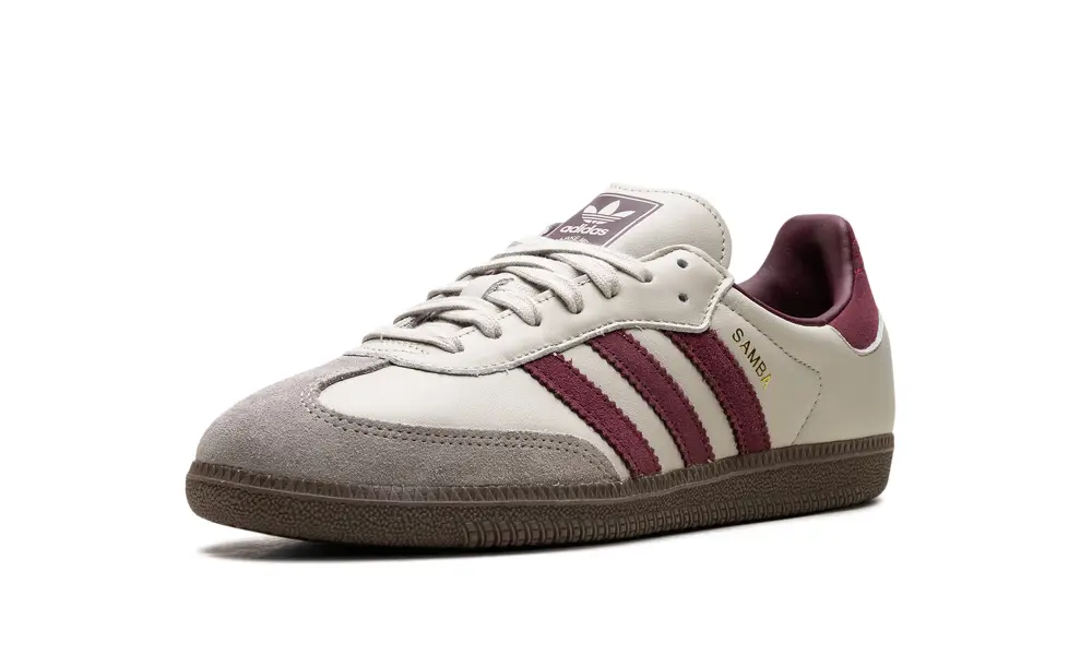 Adidas Samba Samba OG 'Putty Grey Maroon'