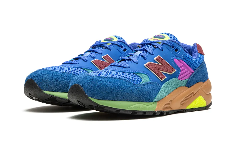 New Balance 580 580 OG 'BLUE BRIGHT LAPIS WASHED BURGUNDY' 