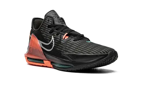 Nike Basketball LeBron Witness VI 'Black   Crimson Pulse' 