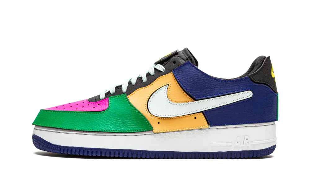 Nike Lifestyle Air Force 1 1 'Black Multi Color' 