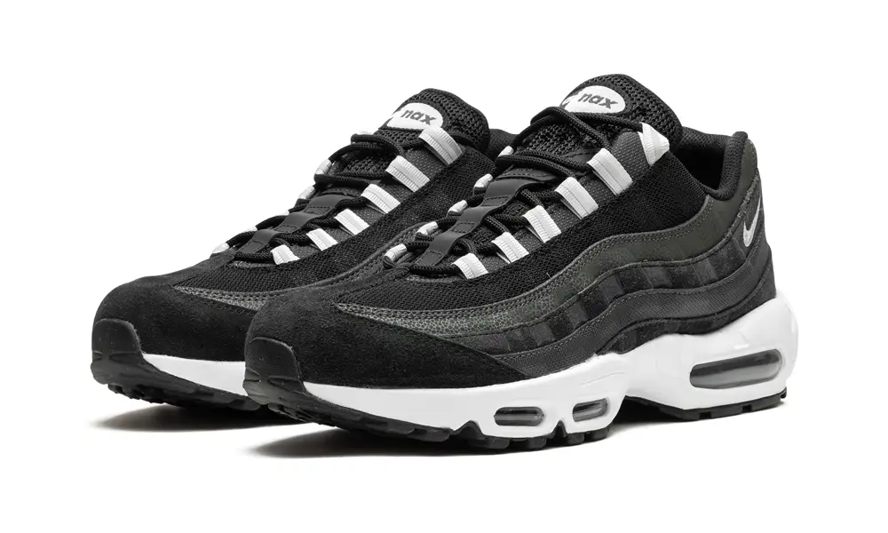 Nike Lifestyle Air Max 95 'Black   Pure Platinum' 