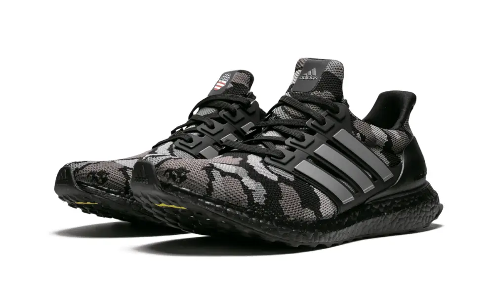 More Adidas Shoes Ultra Boost Bape '1st Camo Black'