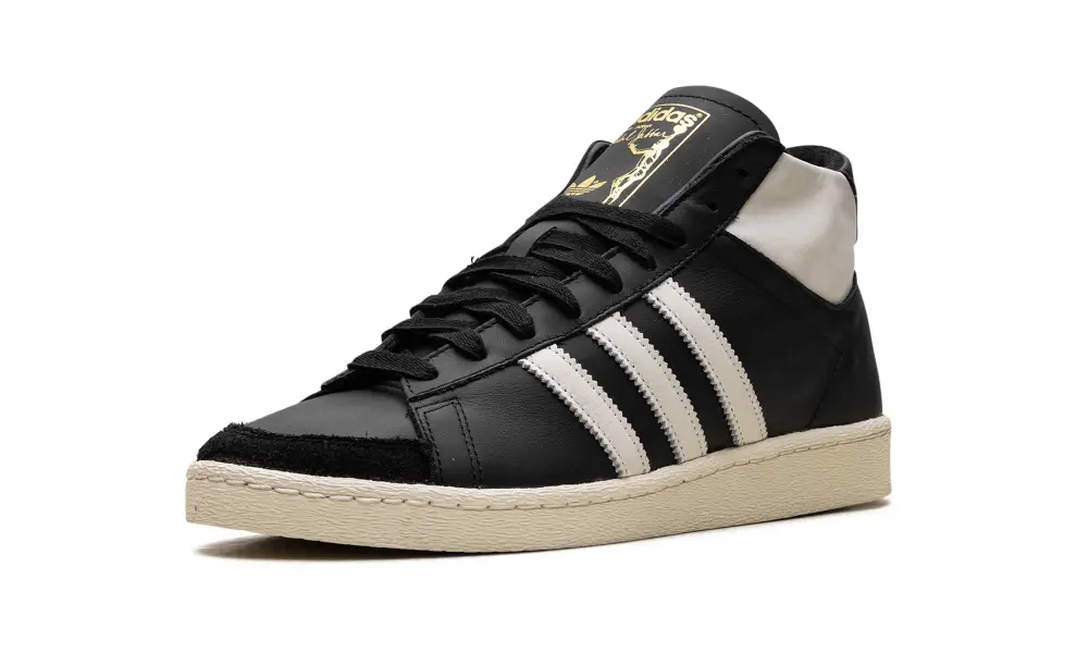 More Adidas Shoes Jabbar Hi 'Core Black Off White'