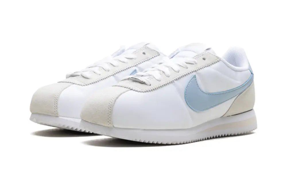 Nike Lifestyle Cortez WMNS 'White Light Armory Blue Light Orewood Brown' 