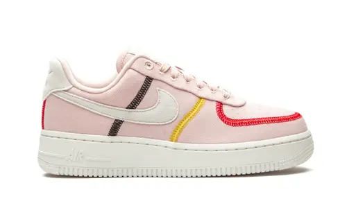 Nike Lifestyle AIR FORCE 1 '07 LX MNS WMNS 'Stitched Canvas - Silt Red' 