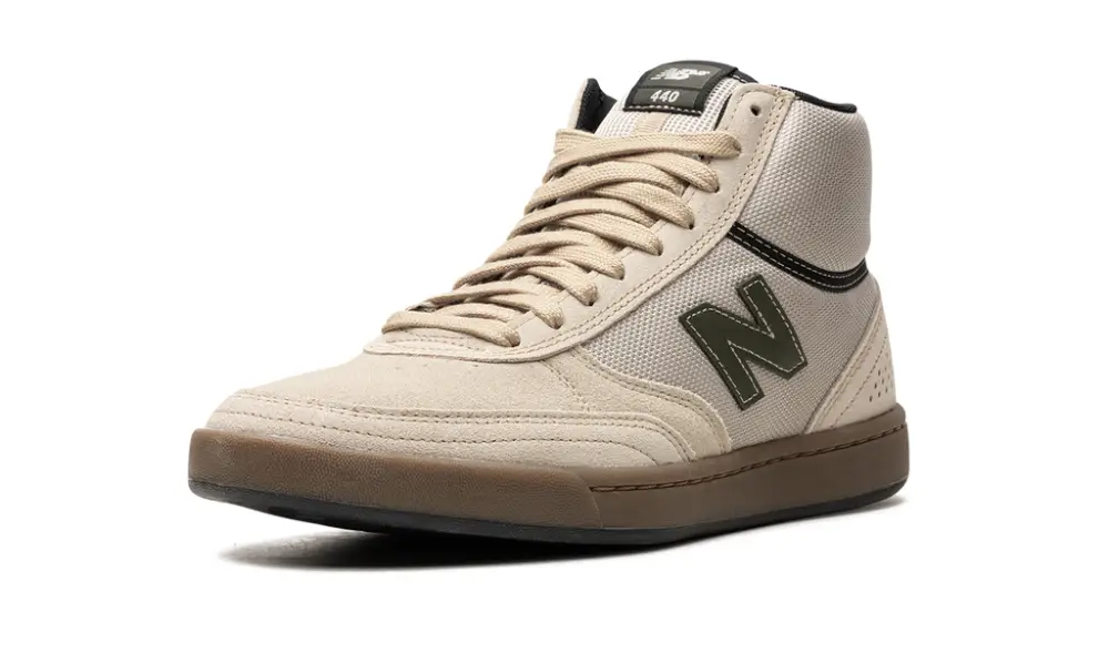 More New Balance Numeric 440 High 'White Green' 