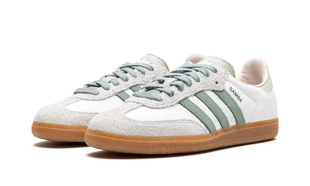 Adidas Samba SAMBA OG WMNS 'Silver Green'