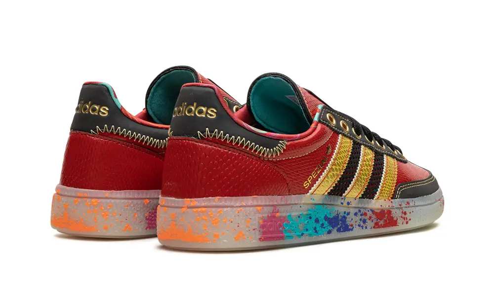 Adidas Handball Spezial Handball Spezial 'S.E.E.D. - Scarlet Gold Paint Splatter' 