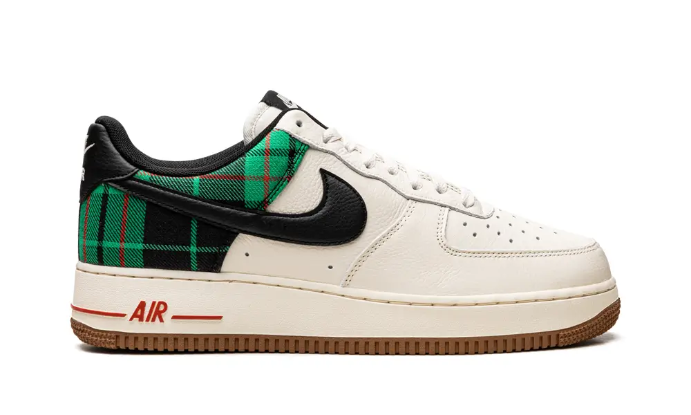 Nike Lifestyle Air Force 1 Low '07 LX 'Plaid Pale Ivory Stadium Green'