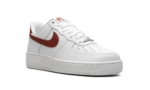 Nike Lifestyle AIR FORCE 1 '07 WMNS 'White   Rugged Orange' 