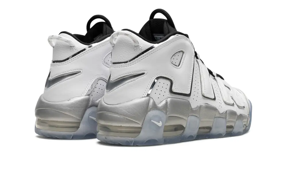 Nike Basketball AIR MORE UPTEMPO WMNS 'White Metallic' 