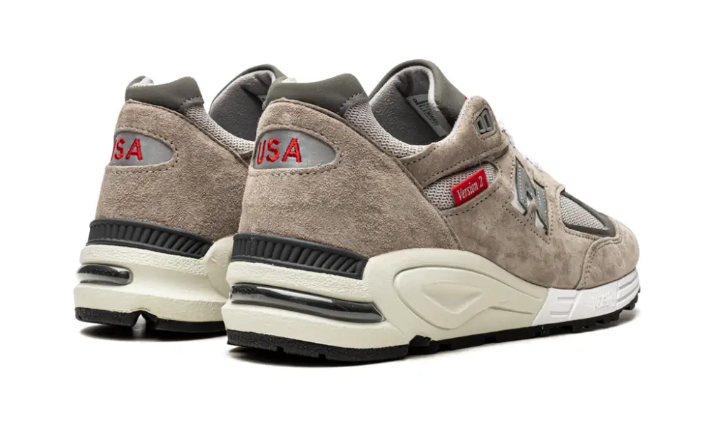 New Balance 990 Made in US 990 v2 'Grey   Red' 