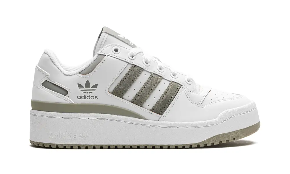 More Adidas Shoes Forum Bold Stripes WMNS 'White Silver Pebble'