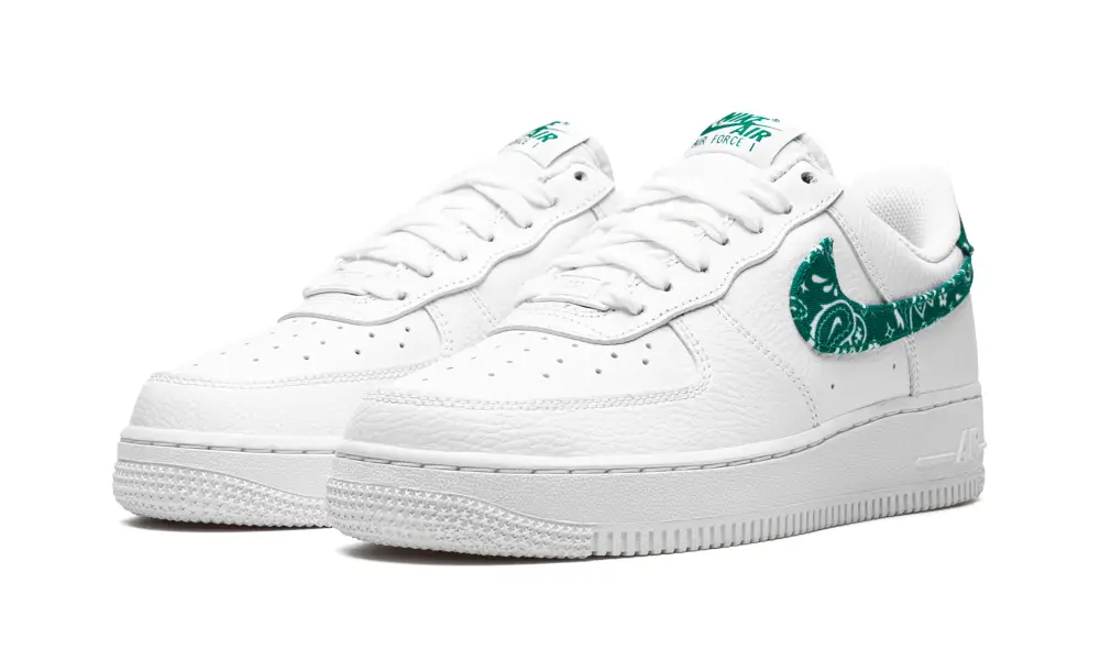 Nike Lifestyle AIR FORCE 1 LO '07 ESSEN MNS WMNS 'Green Paisley'