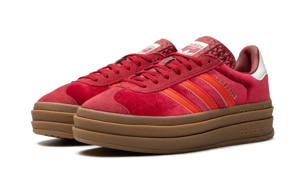 Adidas Gazelle Gazelle Bold WMNS 'Velvet Pack - Victory Red' 