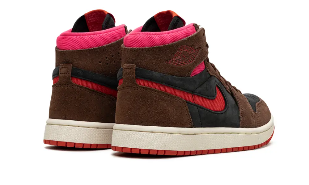Air Jordan 1 AIR JORDAN 1 ZOOM AIR CMFT WMNS 'Cacao Wow Picante Red Black Hyper Pink' 
