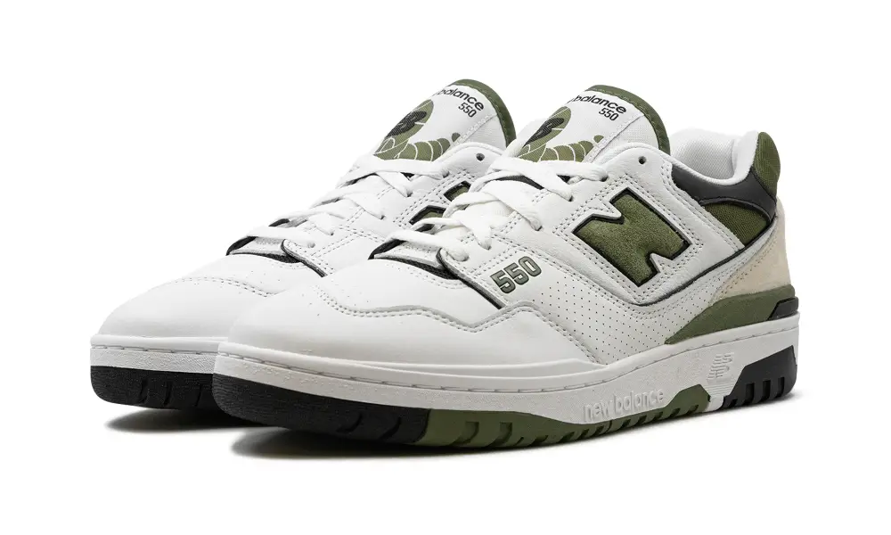 New Balance 550 550 'White / Dark Olivine'