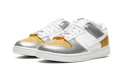 Nike Dunk DUNK LOW WMNS 'Gold White Silver'