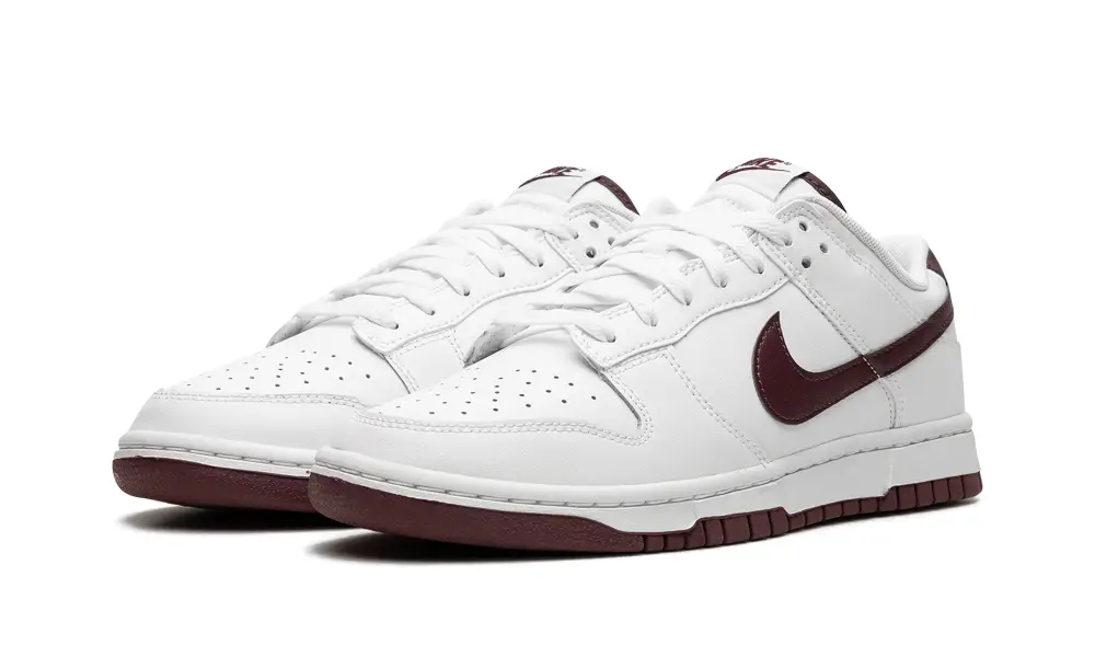 Nike Dunk Dunk Low Retro 'White Night Maroon'