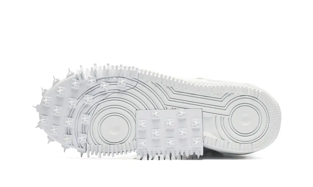 Nike Lifestyle Air Force 1 Mid 'Off-White - Graffiti White' 