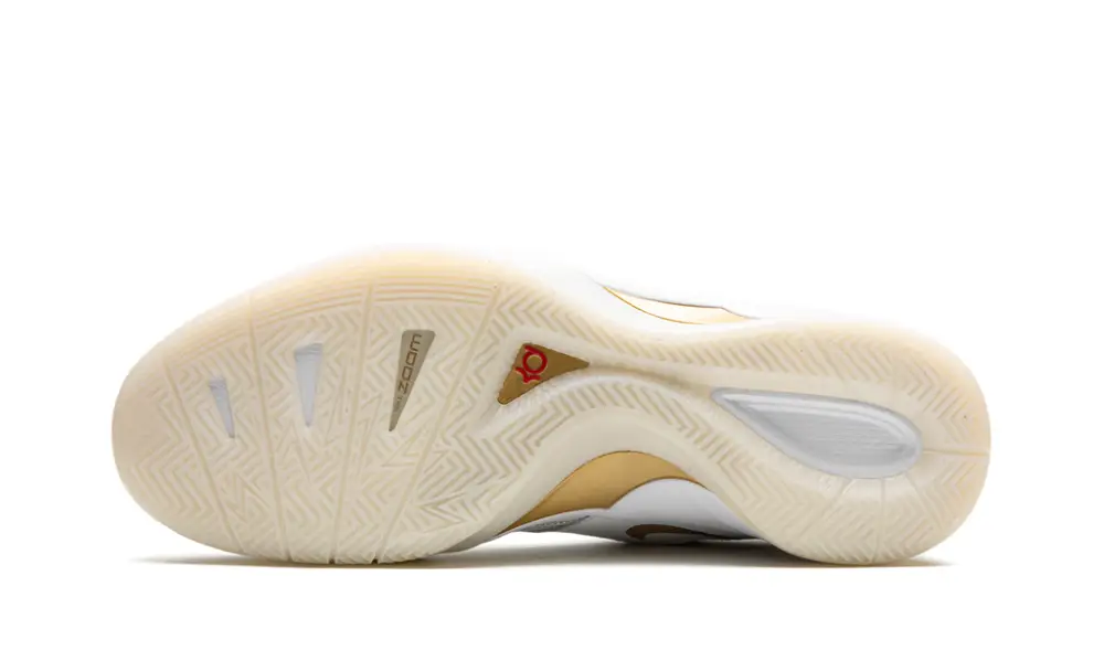 Nike Basketball KD 3 'White Metallic Gold'