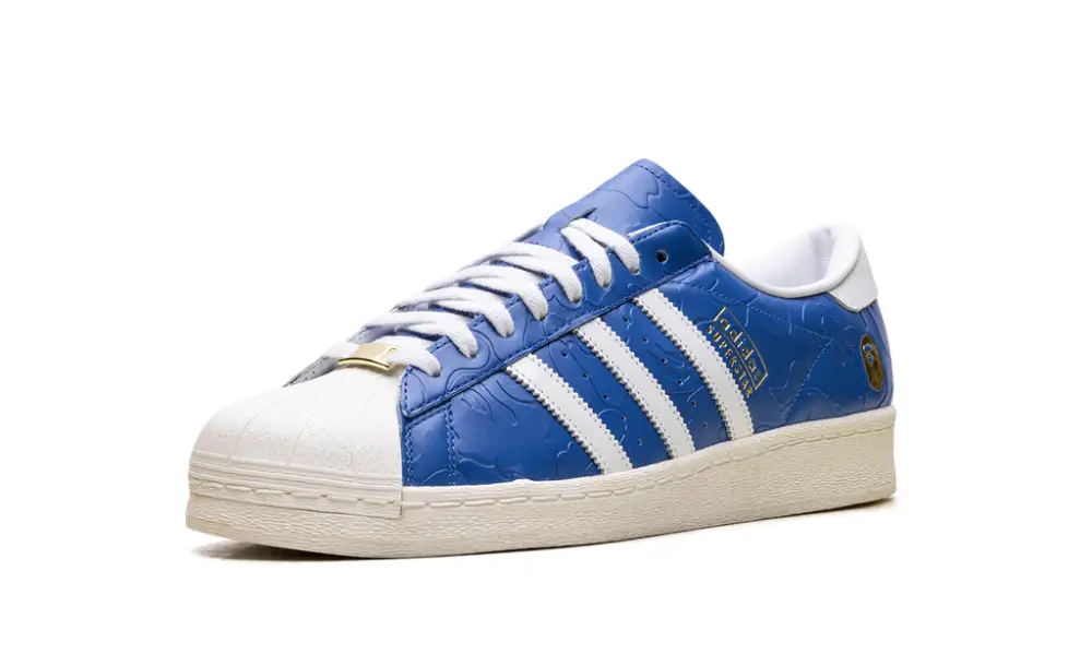 Adidas Superstar Superstar Vintage 'Bape Blue White' 