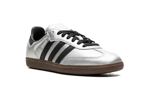 Adidas Samba Samba OG WMNS 'Silver Metallic Black Gum' 