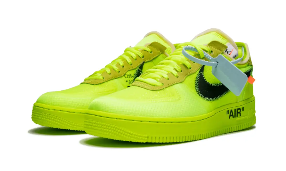 Nike Lifestyle The 10: Air Force 1 Low 'Off-White Volt' 