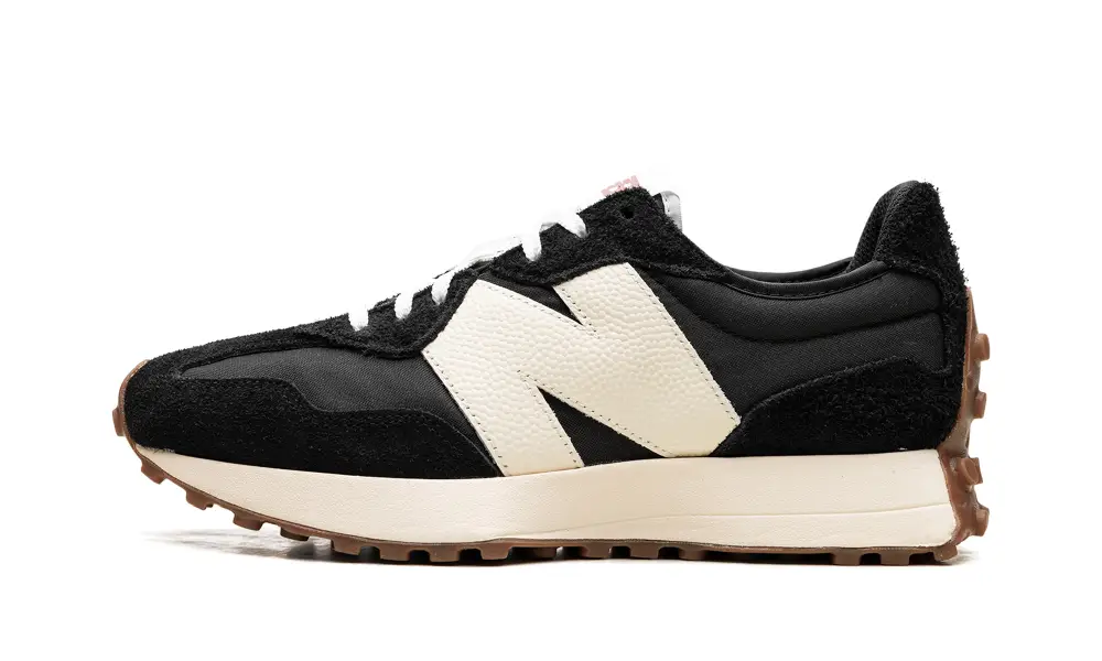New Balance 327 327 WMNS 'Black White Gum' 
