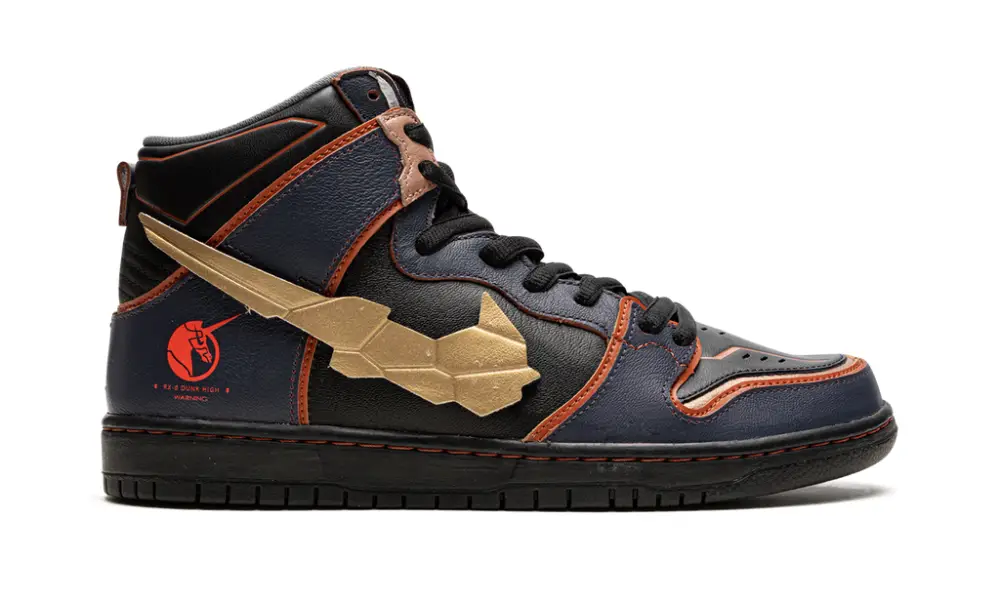 Nike SB SB Dunk High Pro QS 'Gundam - Banshee' 