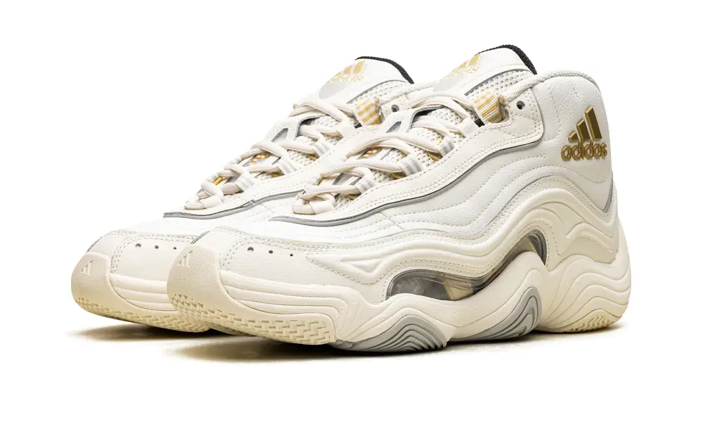 More Adidas Shoes Crazy 98 'Core White Gold Metallic'