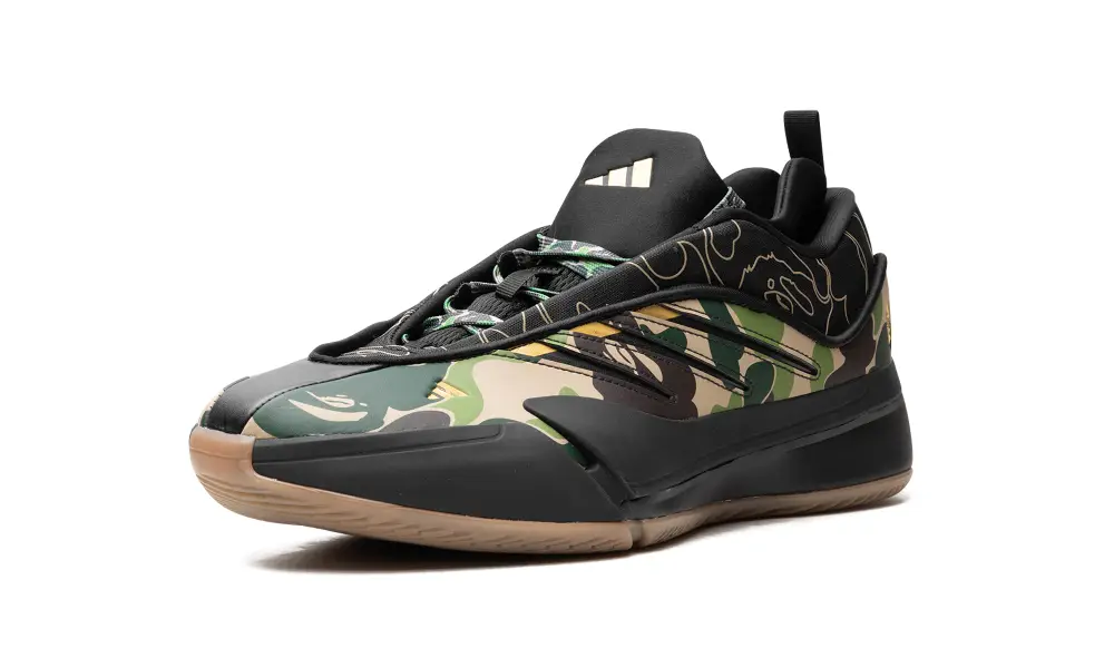 More Adidas Shoes Dame 9 'BAPE - Camo' 
