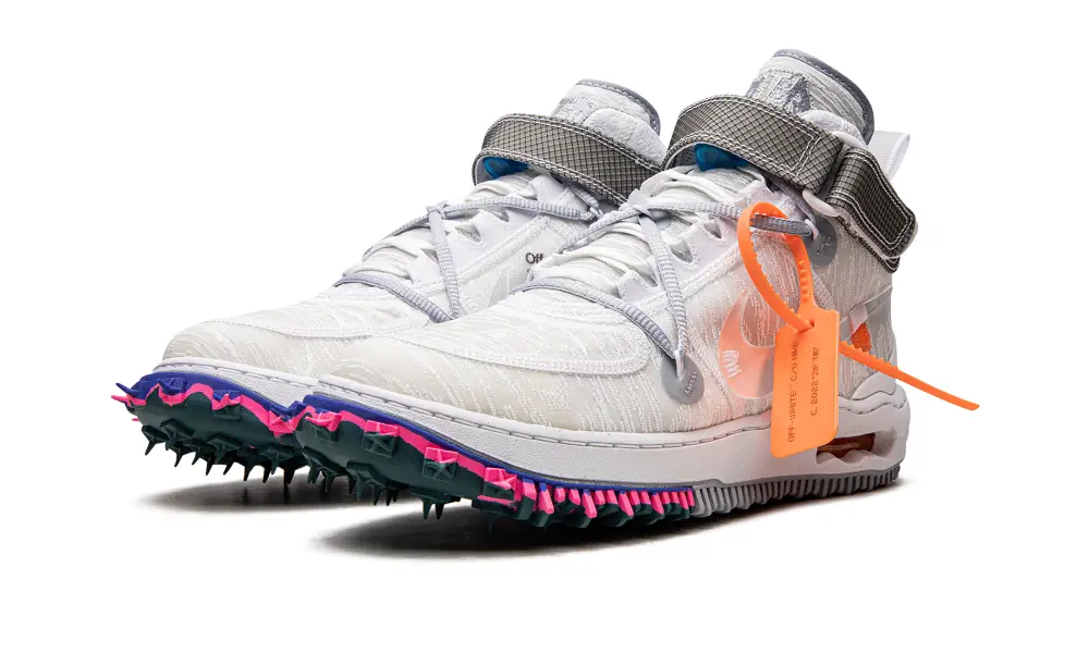 Nike Lifestyle Air Force 1 Mid 'Off-White - White' 